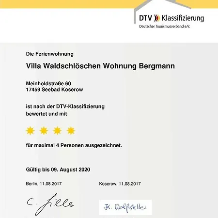 Fewo Waldschloesschen Casa de Férias